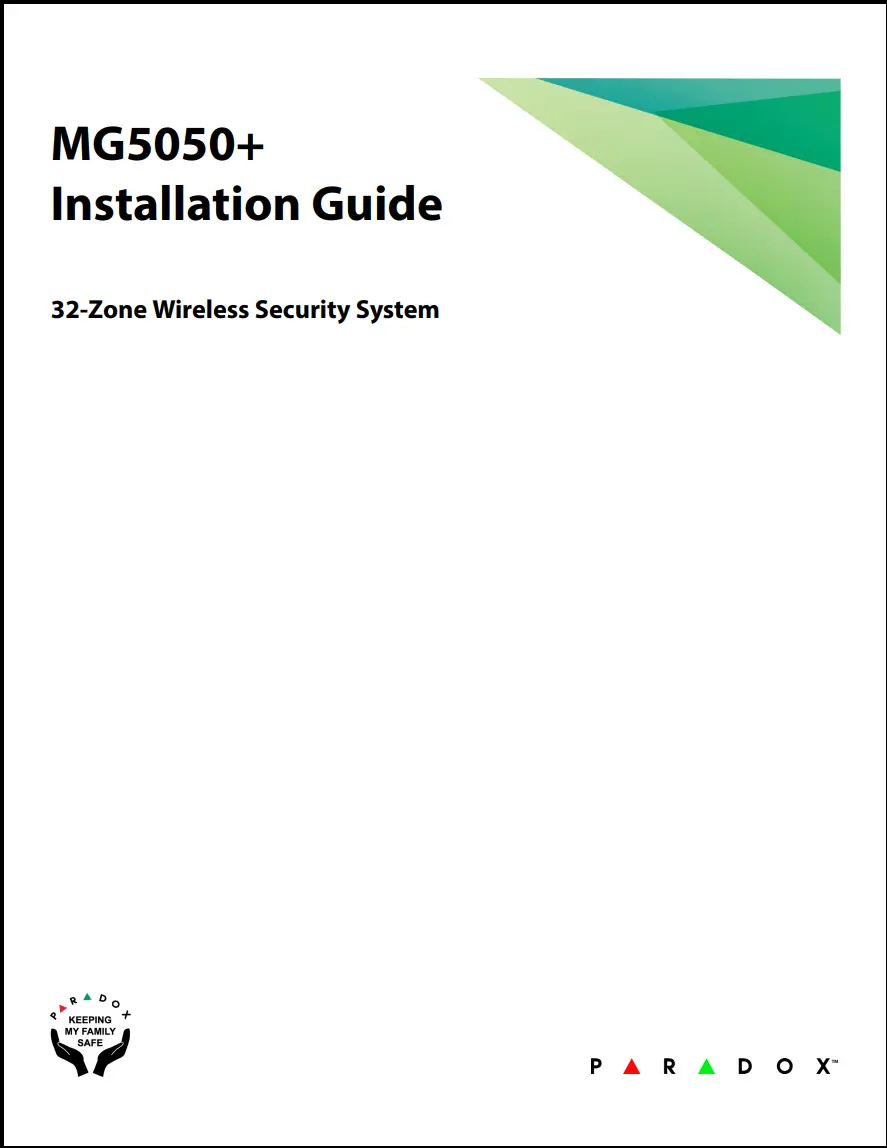 [MG - INSTALLATION MANUAL] MG - INSTALLATION MANUAL