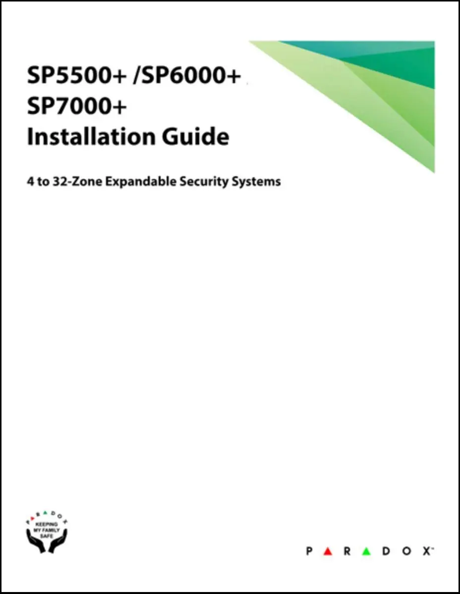 [SP - INSTALLATION MANUAL] SP - INSTALLATION MANUAL